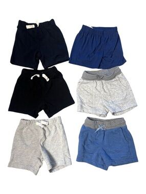 Kids Assorted Shorts Set - Blue, Gray, and Black from Osh Kosh/Children’s Place